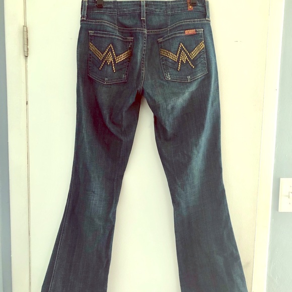 **PRICE DROP 7 For All Mankind A Pocket Jeans - Picture 1 of 2
